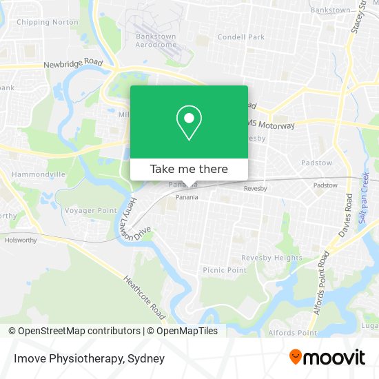 Mapa Imove Physiotherapy