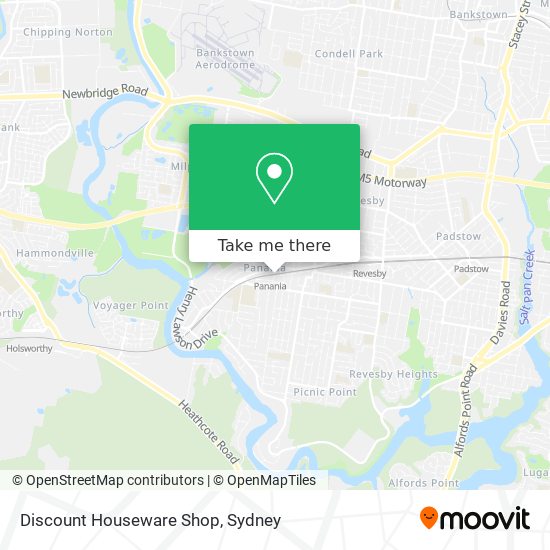Discount Houseware Shop map