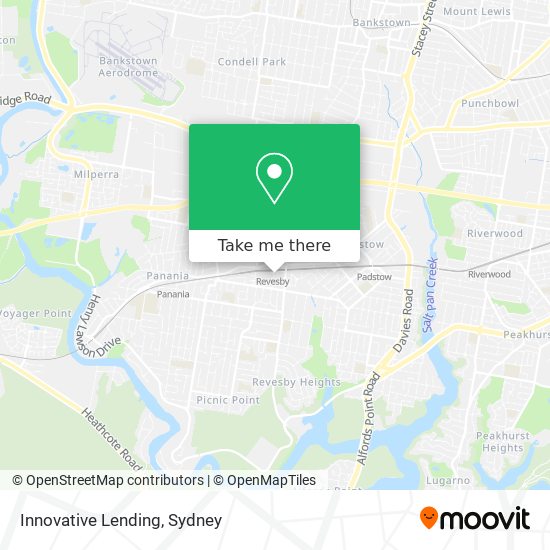 Innovative Lending map