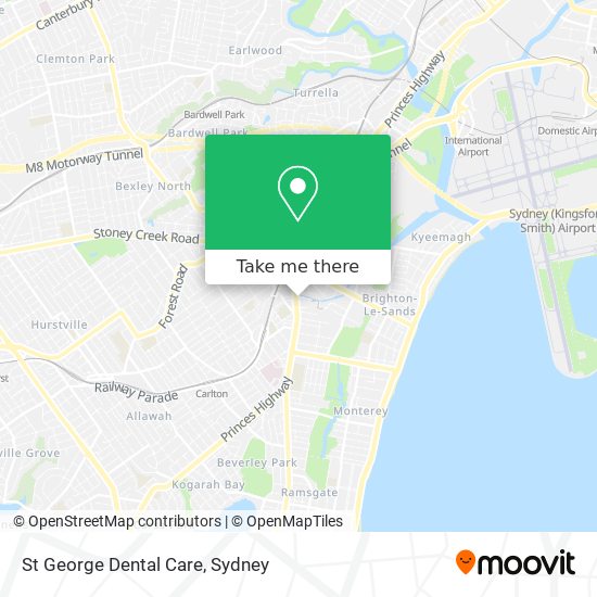 St George Dental Care map