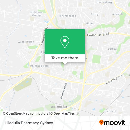 Mapa Ulladulla Pharmacy