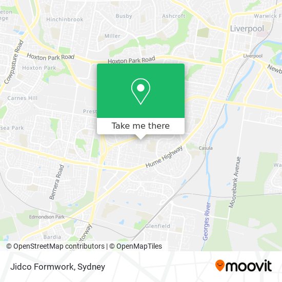 Jidco Formwork map