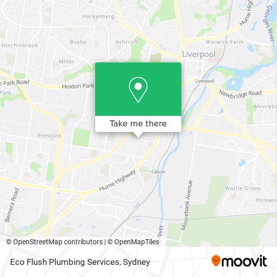 Eco Flush Plumbing Services map