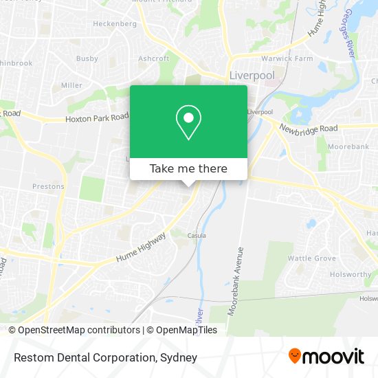 Mapa Restom Dental Corporation