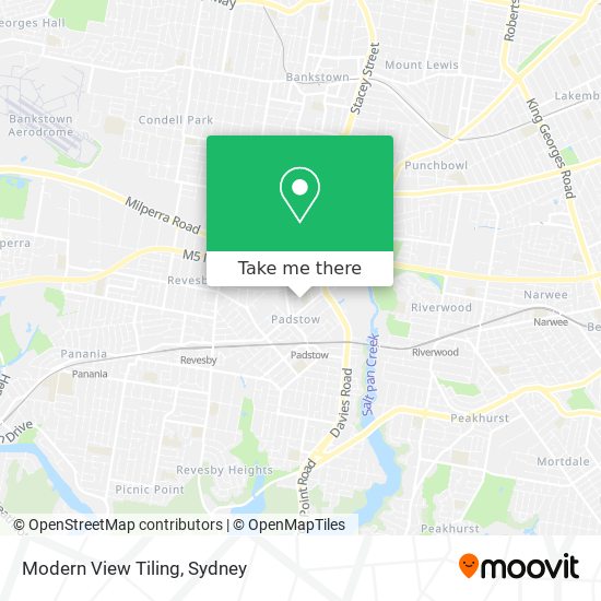 Modern View Tiling map