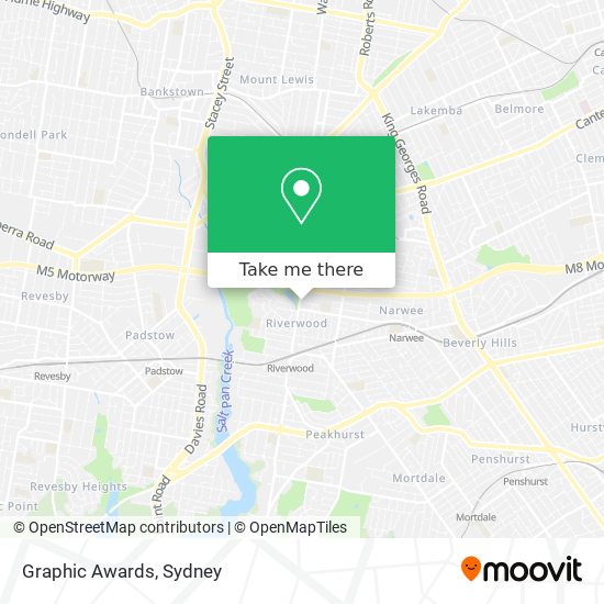 Graphic Awards map