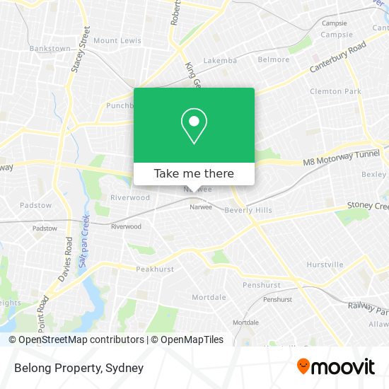 Belong Property map