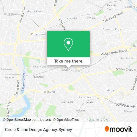 Circle & Line Design Agency map