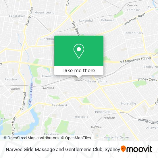 Narwee Girls Massage and Gentlemen's Club map