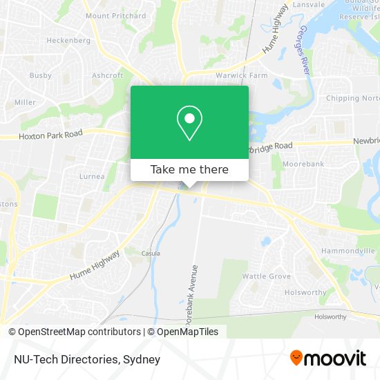 NU-Tech Directories map