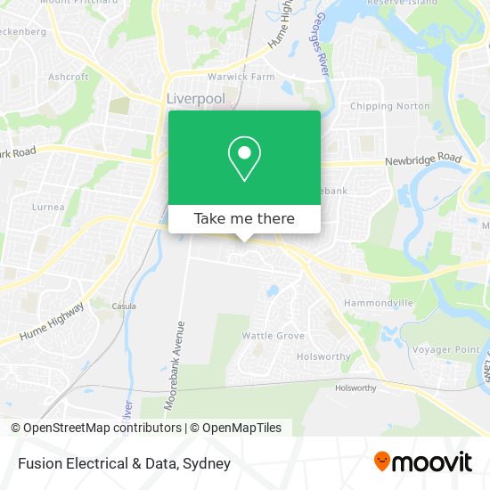 Fusion Electrical & Data map