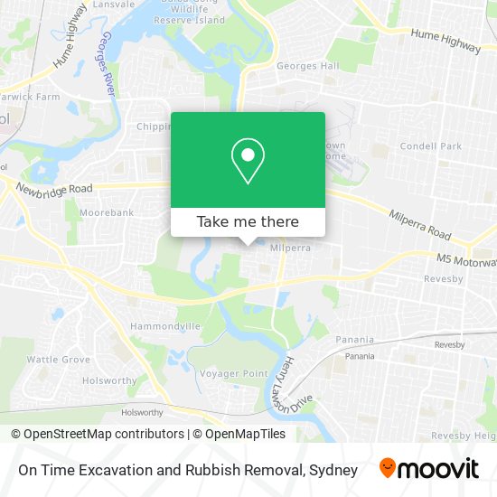 On Time Excavation and Rubbish Removal map