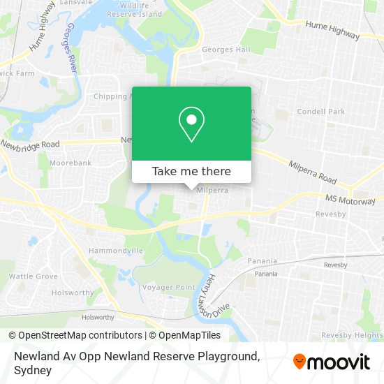 Newland Av Opp Newland Reserve Playground map