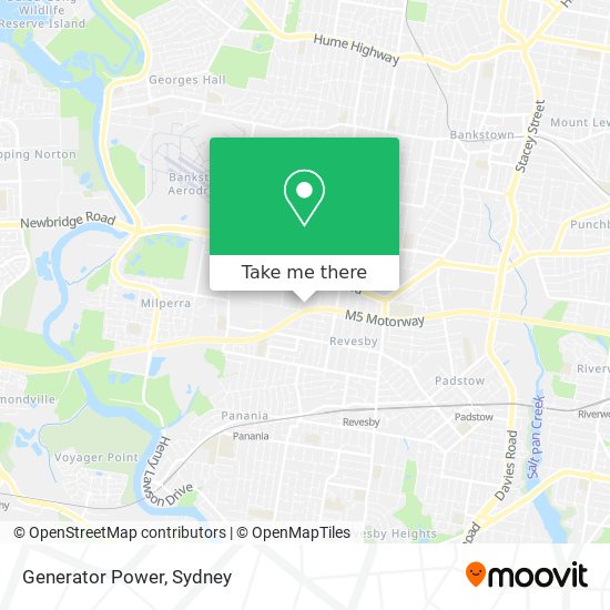Mapa Generator Power