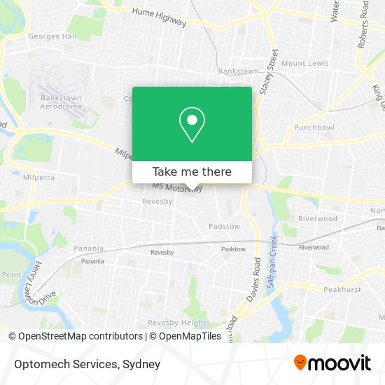 Optomech Services map