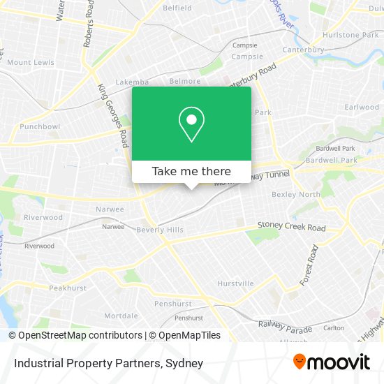 Industrial Property Partners map