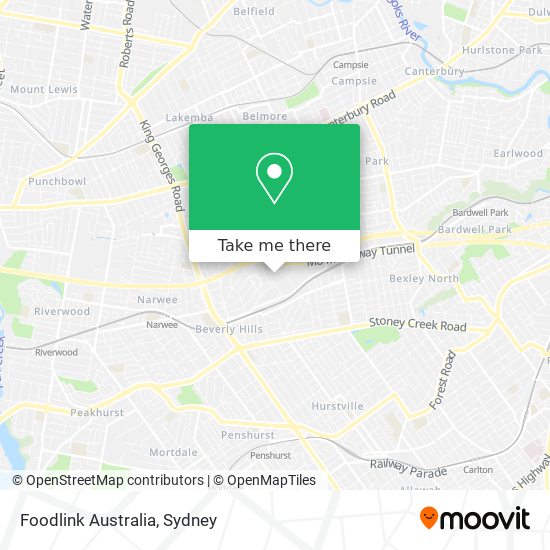 Foodlink Australia map