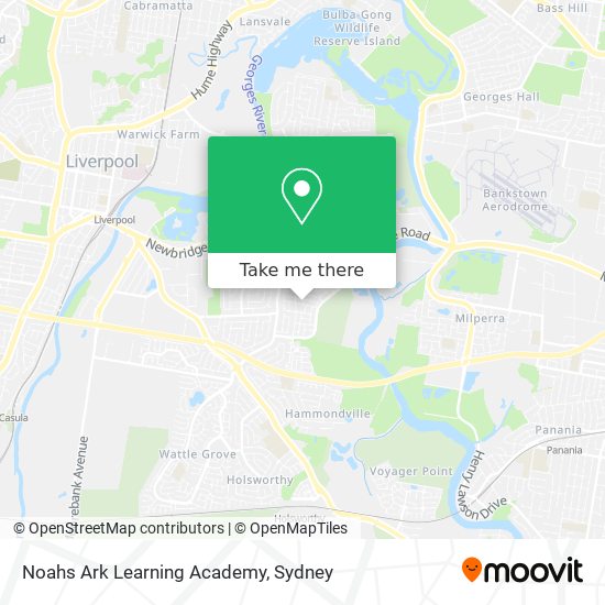 Noahs Ark Learning Academy map