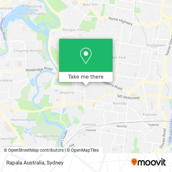 Rapala Australia map