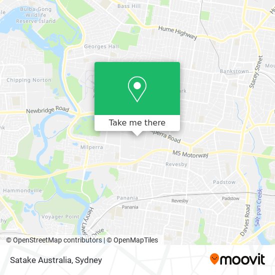 Satake Australia map