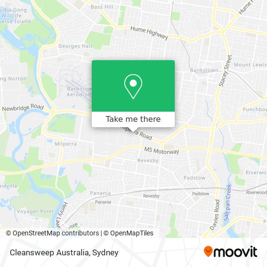 Cleansweep Australia map