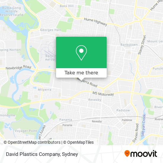 Mapa David Plastics Company