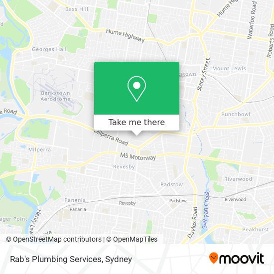 Rab's Plumbing Services map