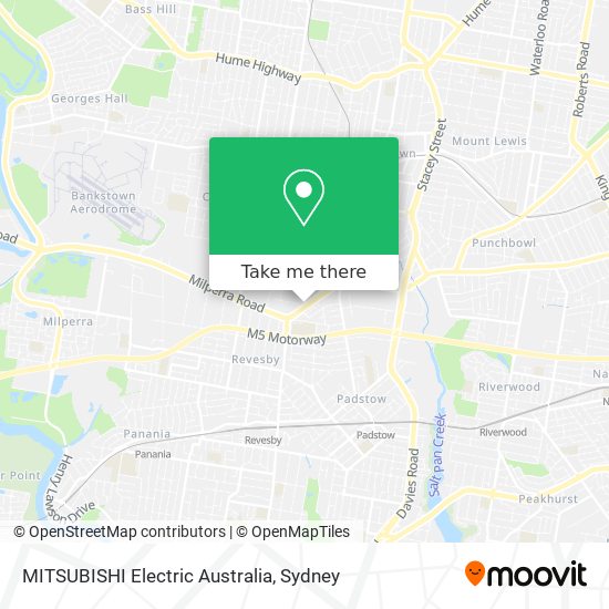 MITSUBISHI Electric Australia map