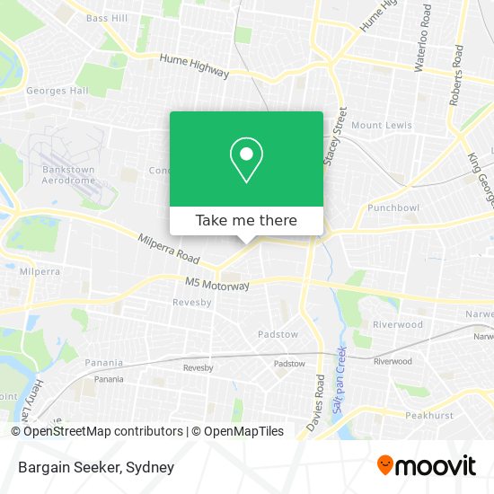 Bargain Seeker map