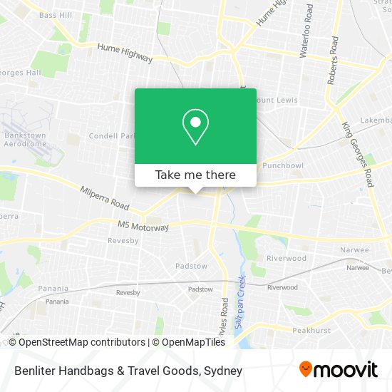 Benliter Handbags & Travel Goods map