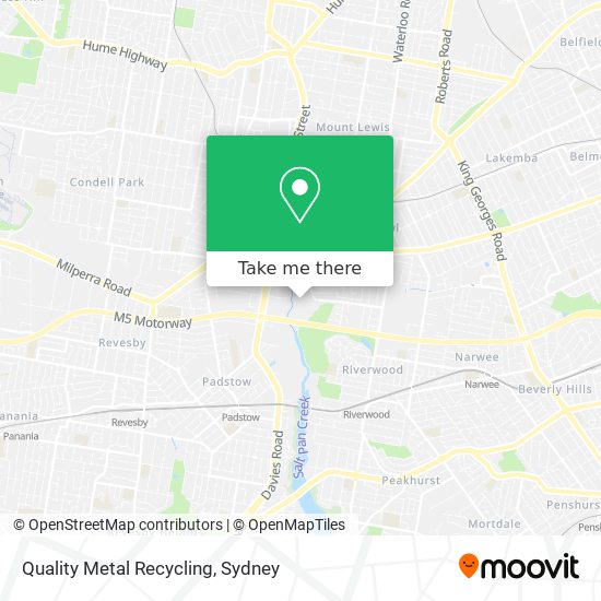 Mapa Quality Metal Recycling