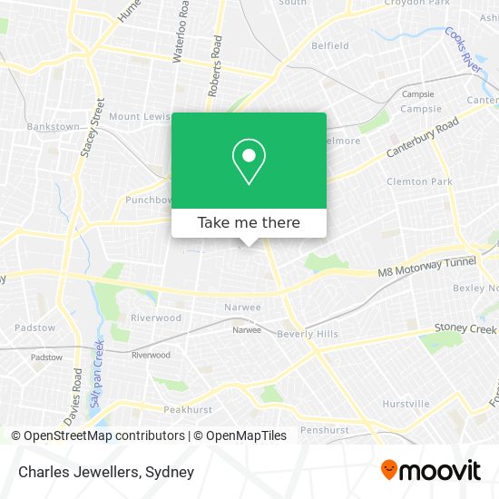 Charles Jewellers map