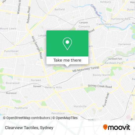 Clearview Tactiles map