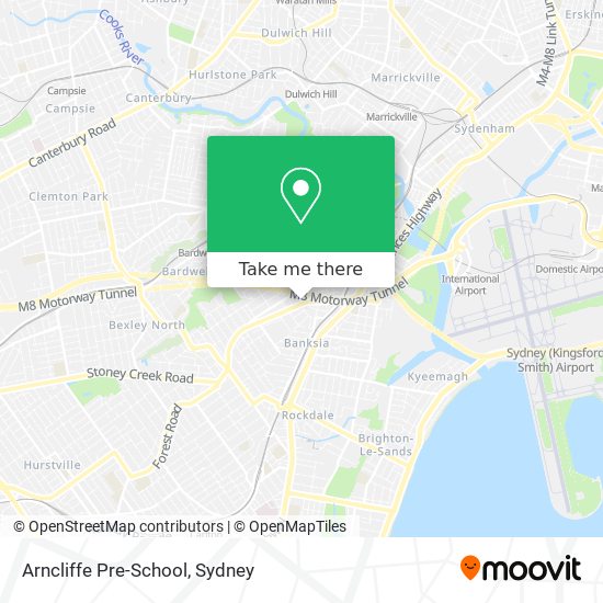 Arncliffe Pre-School map