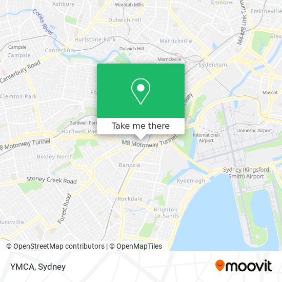 YMCA map