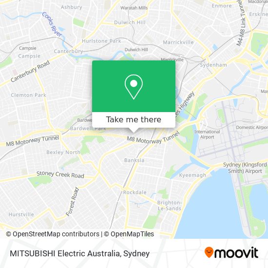 MITSUBISHI Electric Australia map