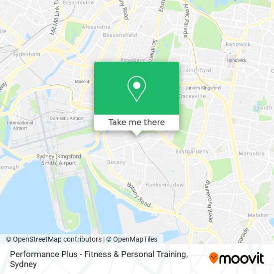 Mapa Performance Plus - Fitness & Personal Training