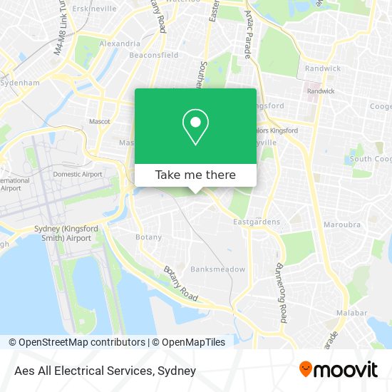 Aes All Electrical Services map