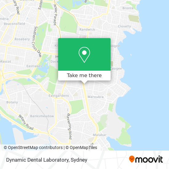 Mapa Dynamic Dental Laboratory