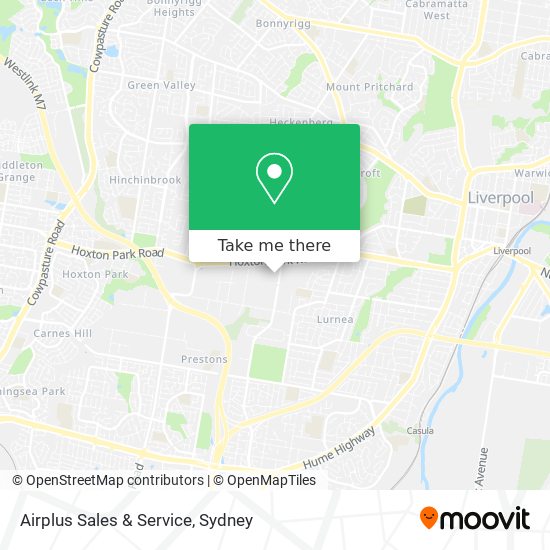 Airplus Sales & Service map