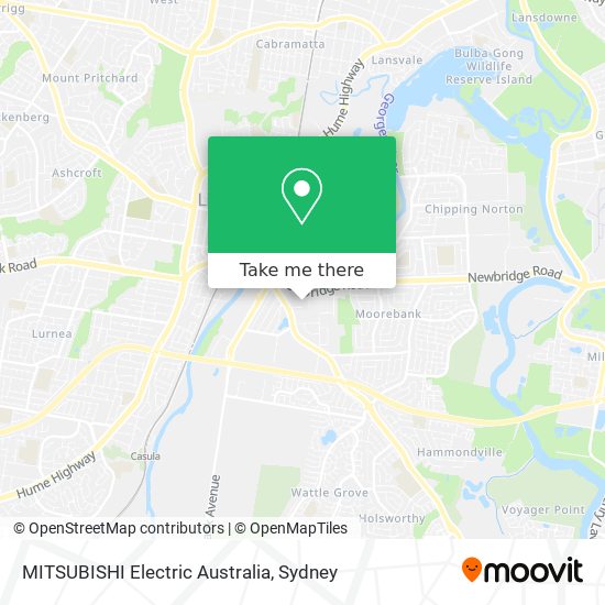 MITSUBISHI Electric Australia map