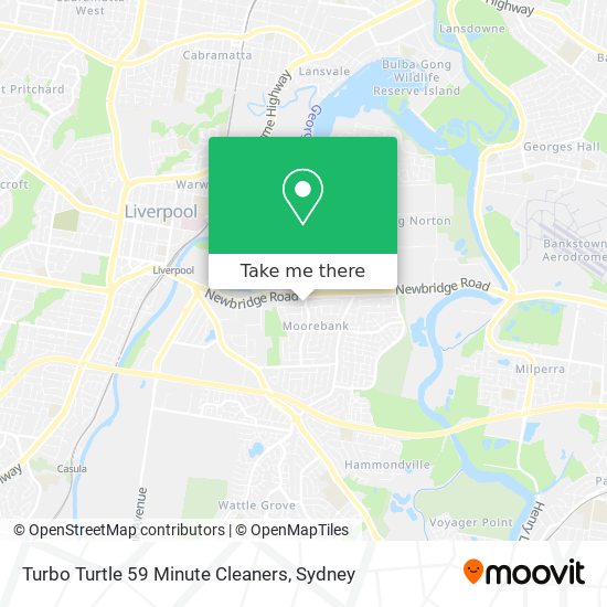 Turbo Turtle 59 Minute Cleaners map