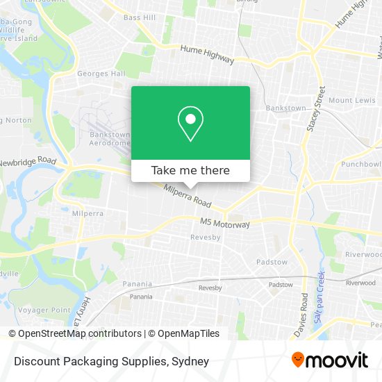 Discount Packaging Supplies map