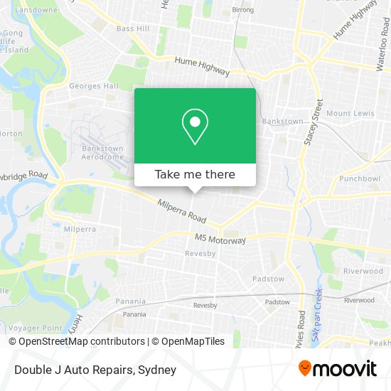 Double J Auto Repairs map