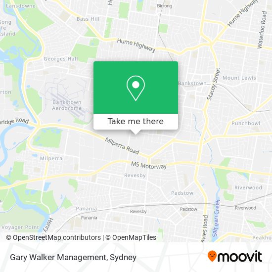 Gary Walker Management map