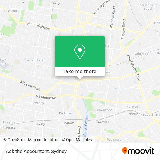 Ask the Accountant map
