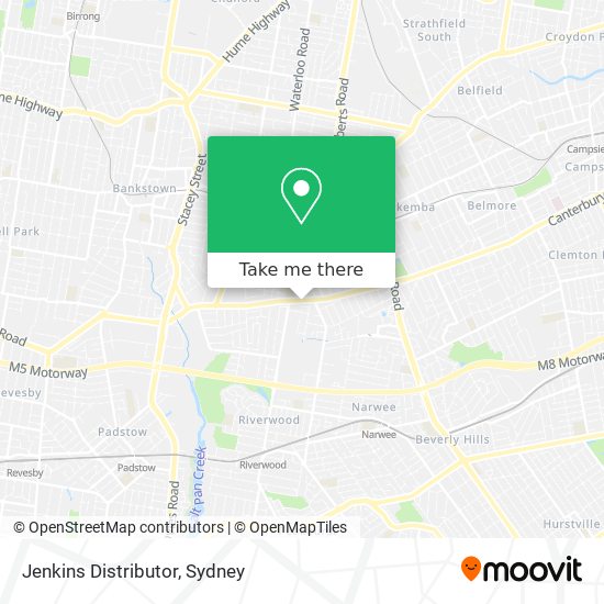 Jenkins Distributor map