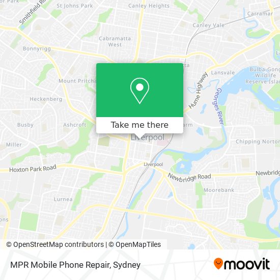 Mapa MPR Mobile Phone Repair