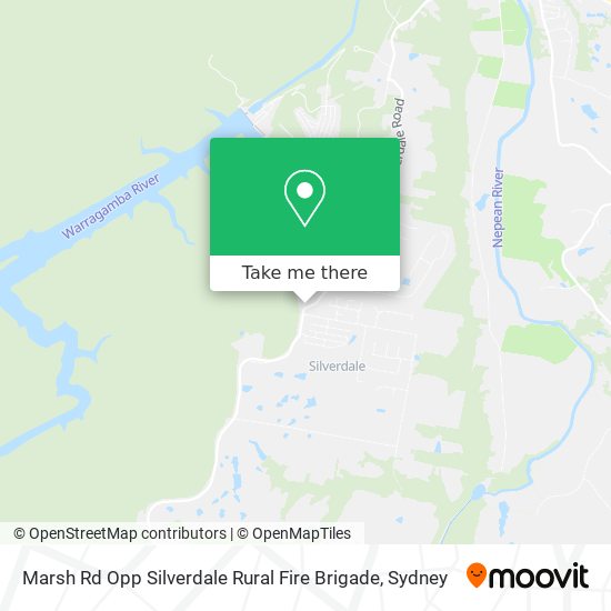 Marsh Rd Opp Silverdale Rural Fire Brigade map