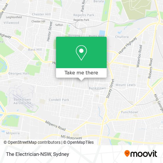 The Electrician-NSW map